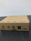 DALS Lighting CFLEDR06-CC-BK Delta 6" Wide LED Flush Mount Ceiling Fixture - Black