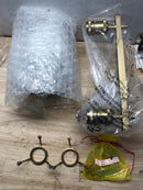 Golden Lighting 3306-BA2 BCB-OP Orwell 2 Light 18" Wide Bathroom Vanity Light with Frosted Glass Shades - Brushed Champagne Bronze