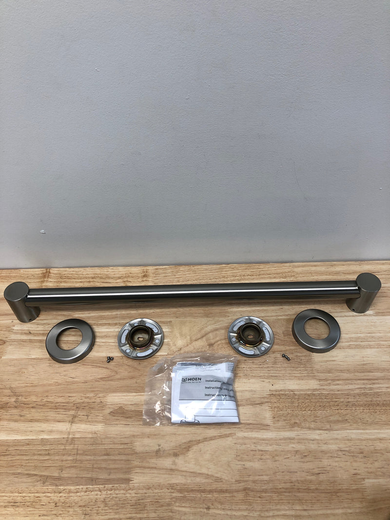 Moen YG0424BN Align 24" Grab Bar - Brushed Nickel