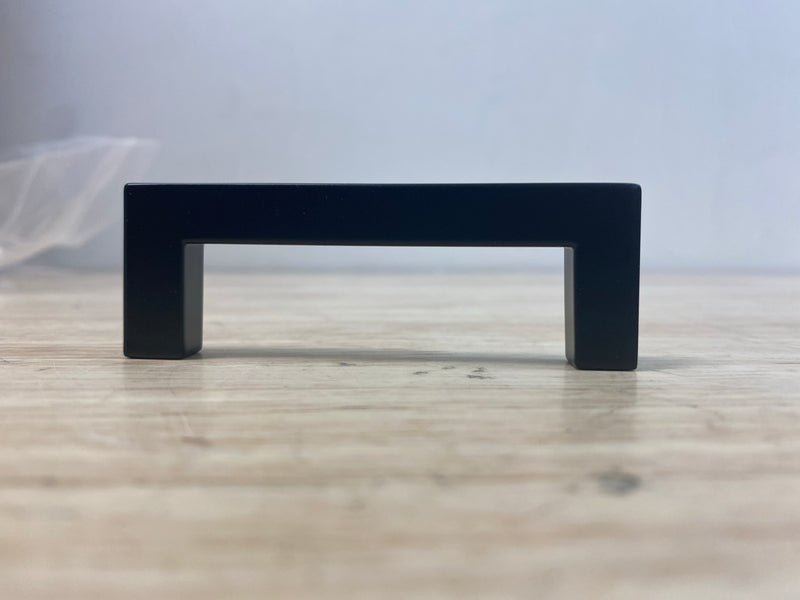 Amerock BP36578FB Monument 3 Inch Center to Center Handle Cabinet Pull - Matte Black