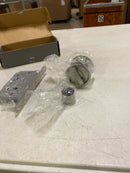 Omnia 3910.32D Sliding Door Lock 2 Backset (Round)