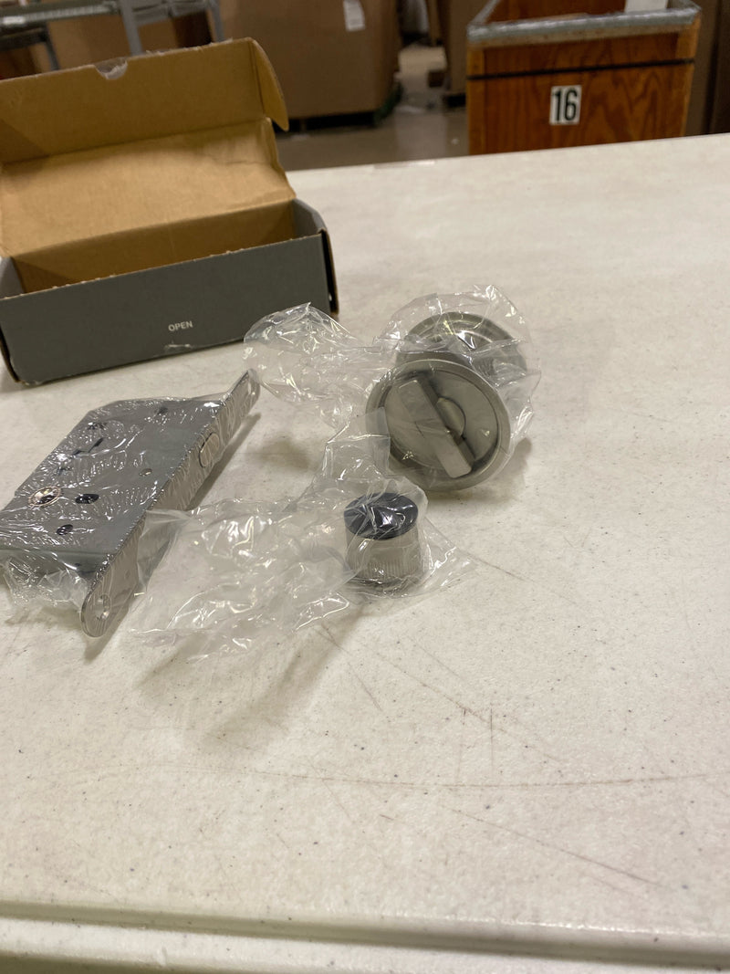 Omnia 3910.32D Sliding Door Lock 2 Backset (Round)