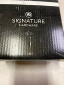 Signature Hardware SH162ORB Standard Garbage Disposer Flange and Stopper - Oil Rubbed Bronze