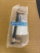 Amerock Mergence 5-1/16 in. (128 mm) Center-to-Center Matte Black/Champagne Bronze Drawer Pull