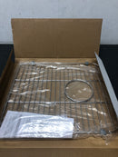 Kohler K-5184-ST 13-3/8" x 14-5/8" Undertone Series Bottom Sink Rack for K-6584 Kitchen Sink - Stainless Steel