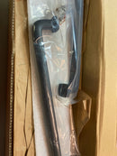 Emtek BTB86640US19 Westridge 12 Inch Center to Center Appliance Pull Set from the Timeless Classics Collection - Back to Back Mounting - Flat Black