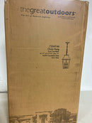 Minka Lavery 73347-66 Altimeter Outdoor Pendant, 4 B10.5 E12 Socket(s), Sand Coal (Bulbs Not Included)