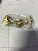 Signature Hardware 461712 5-1/2 - Solid Brass Cabin Door Hook