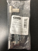 Amerock BP36558PNGM Bronx 5-1/16 Inch Center to Center Bar Cabinet Pull - Polished Nickel / Gunmetal