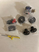 Emtek Concealed, Passage , Regular Rosette , Waverly Knob , Oil Rubbed Bronze US10B C8100WUS10B