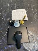 Delta T11999-BL Pivotal Six Function Diverter Valve Trim Less Rough-In Valve - Three Independent Positions, Three Shared Positions - Matte Black