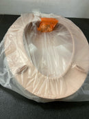 Kohler K-4733-V10 Glenbury Q3 Elongated Closed-Front Toilet Seat with Quiet-Close Technology and Quick-Attach Hinges - 150th Peachblow