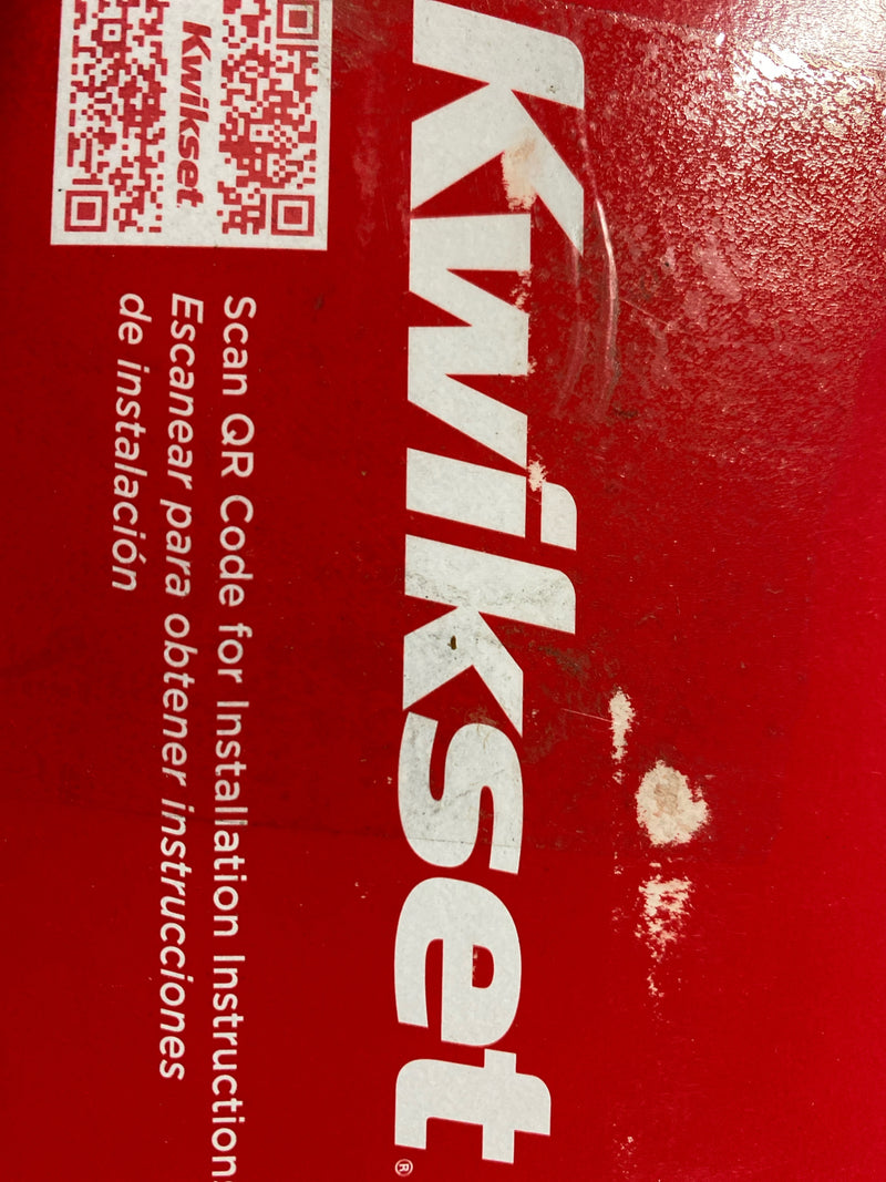 Kwikset 158RDT-514S.STRKP Milan Single Cylinder Keyed Entry Deadbolt from the Signature Series Collection - Matte Black