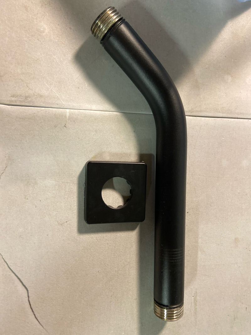 Kohler K-20005-BL Honesty Shower Arm and Flange - Matte Black