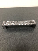 Amerock BP1003128BCR Calathea 5-1/16 Inch Center to Center Handle Cabinet Pull - Black Chrome