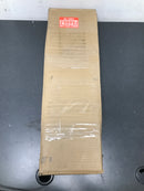 Ariel AL-CW-SIDESPLSH Ariel 21-3/16" Marble Vanity Side Splash - White