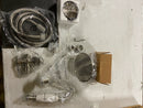 Signature Hardware 304383 Baywood Exposed Pipe Shower System with Shower Head, Hand Shower, and Hose - Brushed Nickel