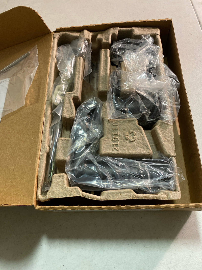 Moen T6708BL Genta LX 8 in. Widespread Double Handle Bathroom Faucet in Matte Black