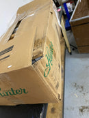 Hunter 52618 Overton 72" 10 Blade LED Indoor / Outdoor LED Ceiling Fan with Wall Control - Matte Black