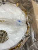 Hinkley Lighting 45784DA Leona 8 Light 27" Wide Taper Candle Style Chandelier - Distressed Brass