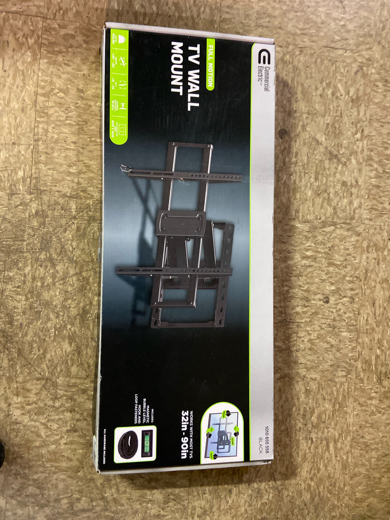 Commercial electric XD2616-L Full Motion TV Wall Mount for 32 in. to 90 in. TVs