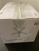Minka-aire F546-WH Contractor 42 in. Indoor White Ceiling Fan