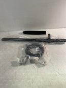 Delta 51140-BL Universal Showering 1.75 GPM Multi Function Hand Shower Package with Touch-Clean and H2Okinetic Technologies - Includes Slide Bar and Hose - Matte Black