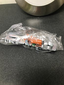 Commercial electric JVJ3011L-8/BN 7 in. Brushed Nickel LED Flush Mount (2-Pack)