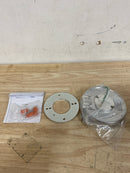 Maxim 57660WTPC Trim 5" Wide Integrated LED Flush Mount Ceiling Fixture - Polished Chrome