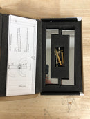 Alno G420-6-PC Back-To-Back Block Modern Pull, Polished Chrome