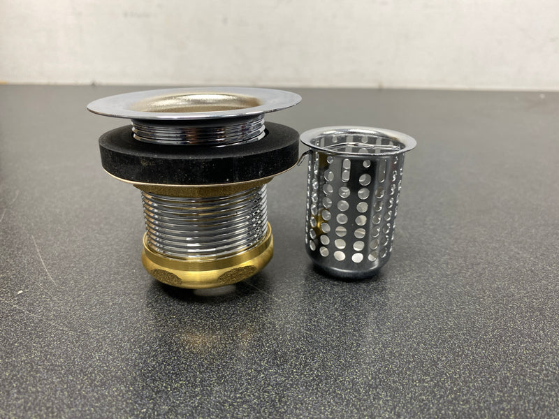 PROFLO PF73BRCP 1-1/2" Basket Strainers - Chrome