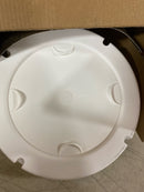 4 in. Spring Loaded Exhaust Hood - White