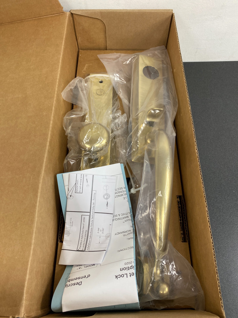 Emtek 4404US7 Adams Series Dummy Handleset From the American Classic Collection - French Antique