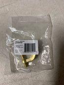 Miseno MDS07BG Adjustable Hinge Pin Doorstop with No Door Contact Design - Brushed Gold