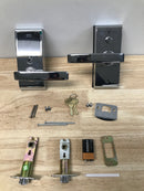 Emtek E4020US26 EMTouch Electronic Keypad Leverset from the Brass Modern Collection - Polished Chrome