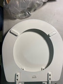 Bemis TC50TTA 000 Marine Bowl Molded Wood Toilet Seat with Top-Tite Hinge - White