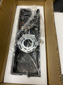 Elegant Lighting LDOD4001BK Raine 16" Tall LED Outdoor Wall Sconce - Black