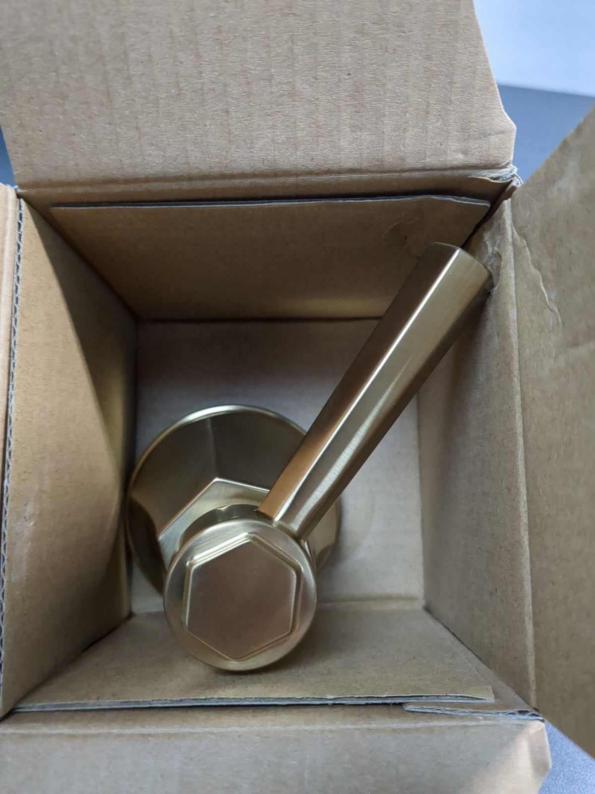 Signature Hardware SHEL441005BG Lever Handle for Elita Diverter Trim - Brushed Gold