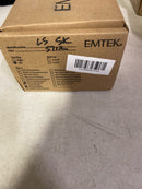 Emtek Knurled L-Square LH Passage Door Lever 5112US19.LSUS19.KNUS19.RH