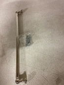 Top Knobs TK807PN Kara 12 Inch Center to Center Handle Cabinet Pull from the Serene Series - Polished Nickel