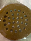 Moen 101663BG 4-1/4" Round Shower Drain Cover with Snap-In Installation - Brushed Gold