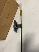 Visual Comfort CHD 2601BLK Stellar 20" LED Single Tail Sconce by Chapman & Myers - Matte Black / Antique Brass