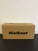 Kwikset Pismo Single Cylinder Keyed Entry Door Knob Set with Square Rose and SmartKey