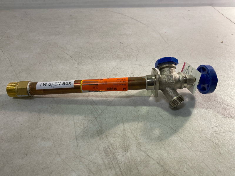 Arrowhead brass 605-08LFBIN 1/2 FIP in. x 3/4 in. MHT x 8 in. icebreaker Lead Free Freeze-Proof Wall Hydrant Sillcock Valve