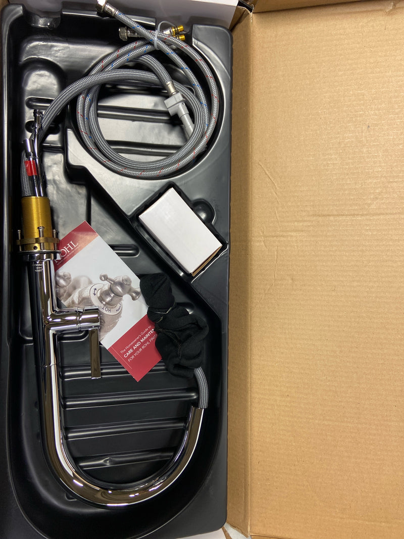 Rohl R7581SLMAPC-2 Lux 1.8 GPM Single Hole Pull Down Bar Faucet - Polished Chrome