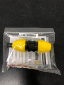 Home-flex 18-429-005 1/2 in. IPS DR 9.3 Underground Yellow Poly Gas Pipe Coupler