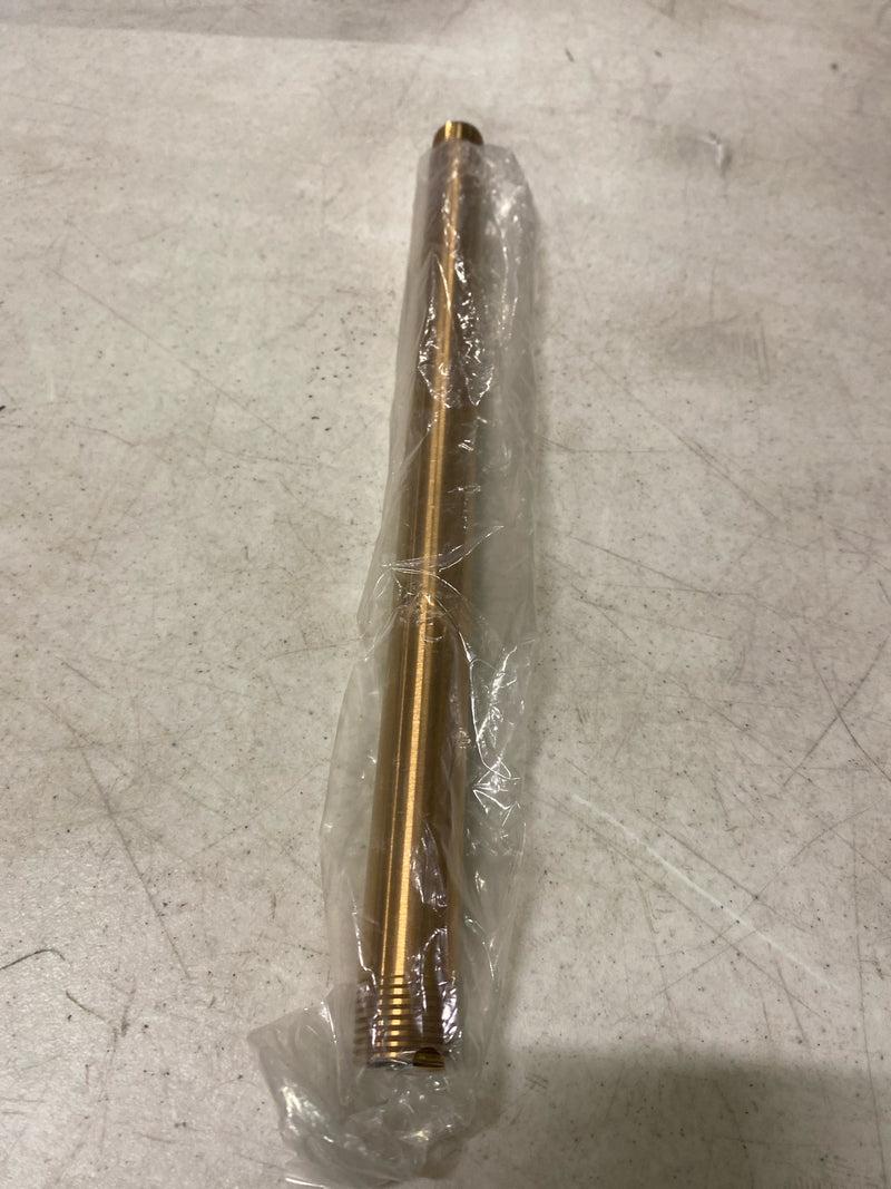 Moen Brushed Gold Extended 12-Inch Straight Overhead Shower Arm, 226651BG