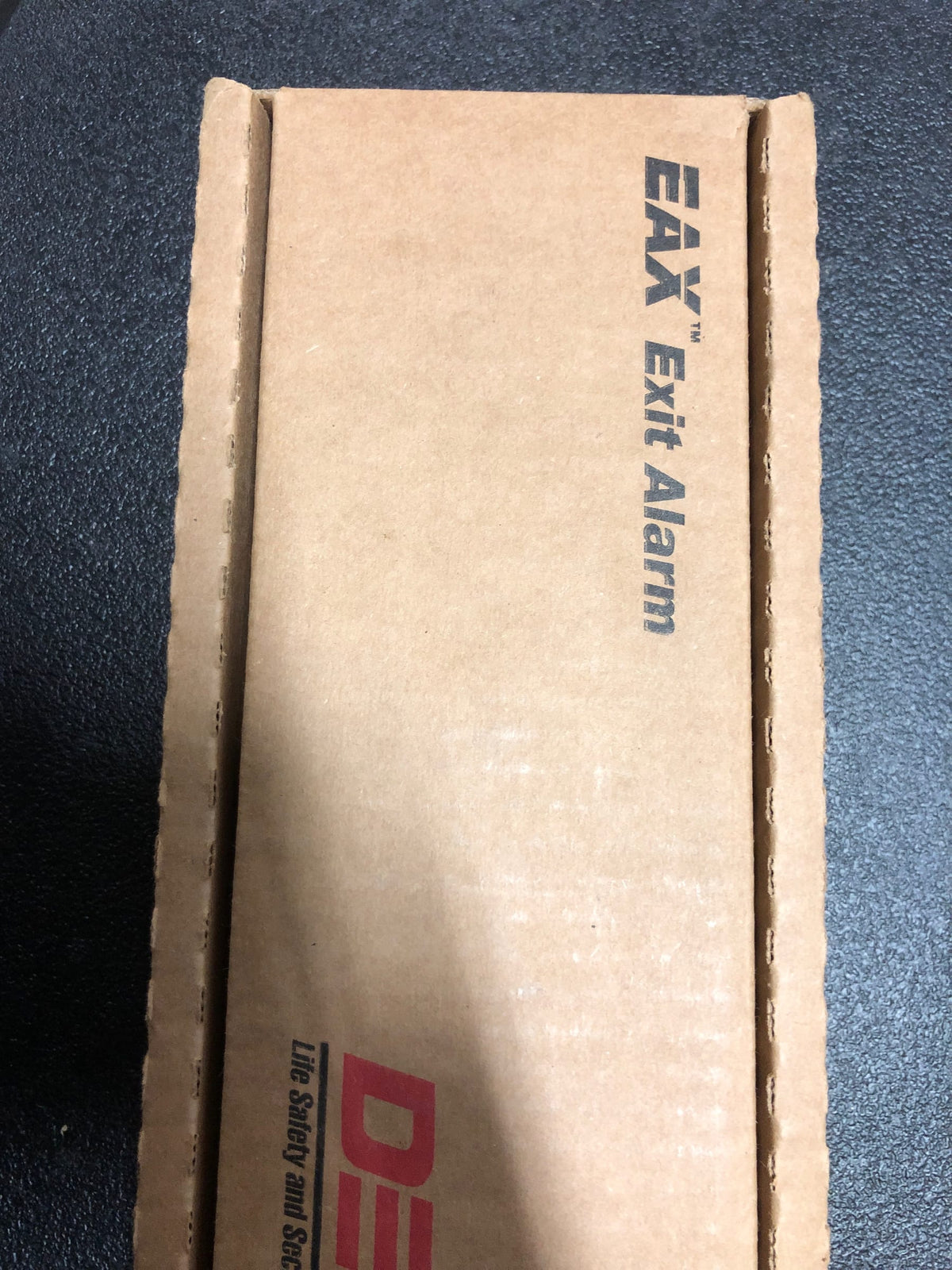 DETEX EAX-500KS GRAY W/#12 KEY Exit Alarm, Surface Mount, Battery Powered, Specific Cover Lock Key Number 12, with Key Stop, Gray