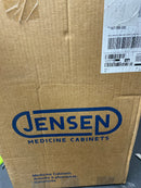 Jensen B7733 Focus Single-Door Recessed Medicine Cabinet, 3-Shelves