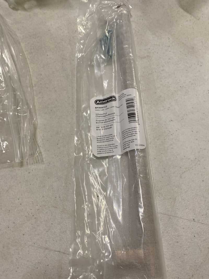 Amerock BP36561CZ Bronx 12-5/8 in. (320mm) Center-to-Center Modern Champagne Bronze Bar Cabinet Pull